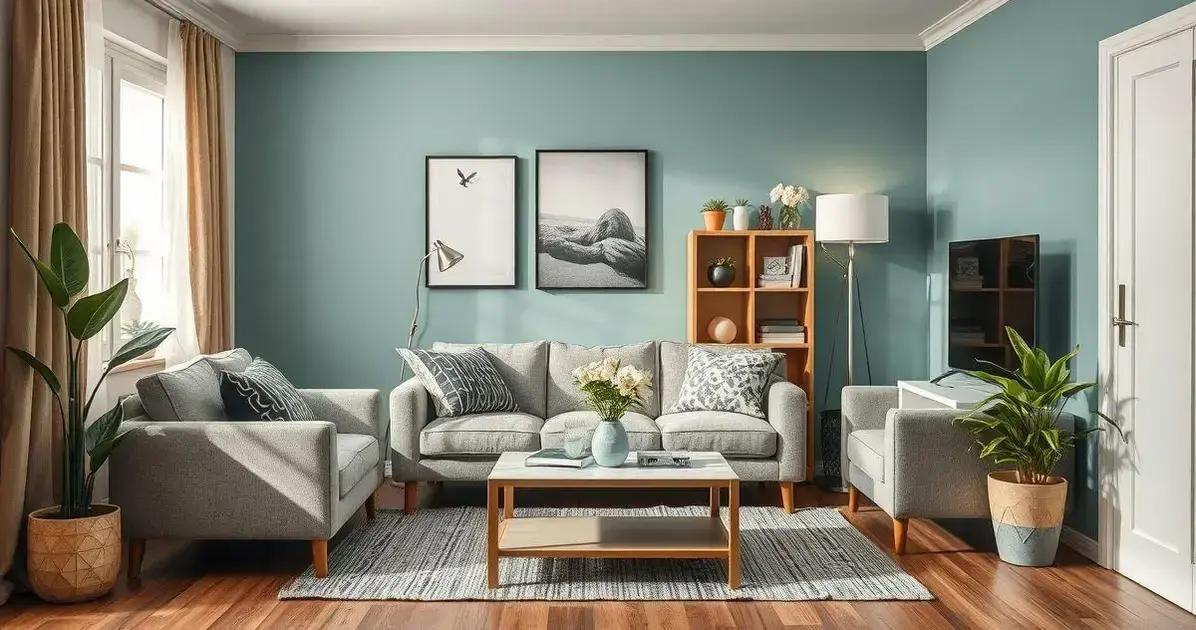 decoração de sala pequena