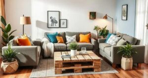 decoração de sala simples
