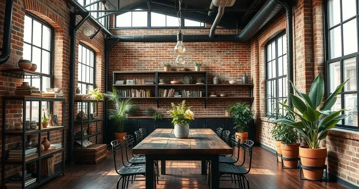 decoração industrial