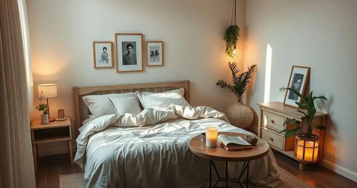 decoração quarto casal simples