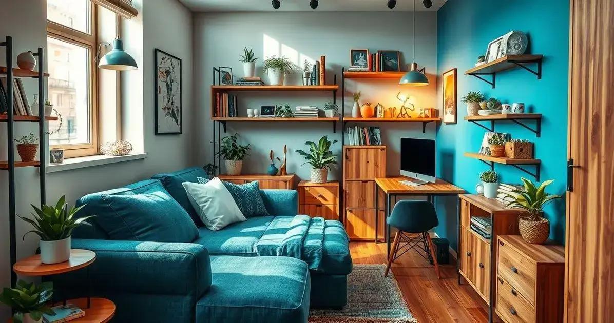 dicas de organização para espaços pequenos