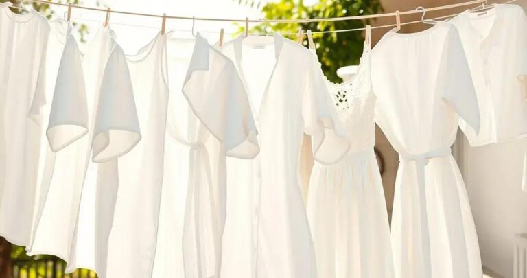 dicas para lavar roupa branca