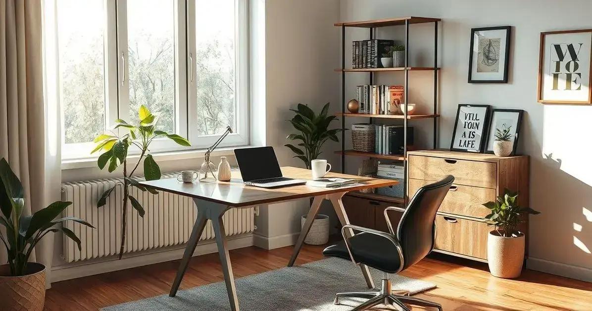 escritório em casa produtivo