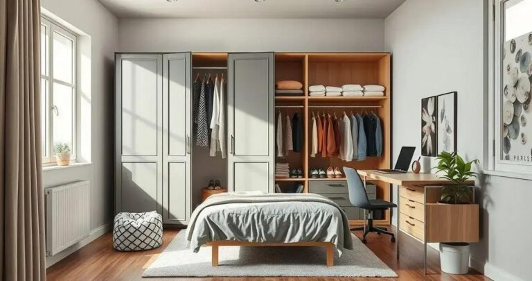 guarda roupa para quarto pequeno