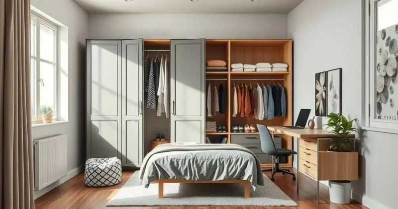 guarda roupa para quarto pequeno