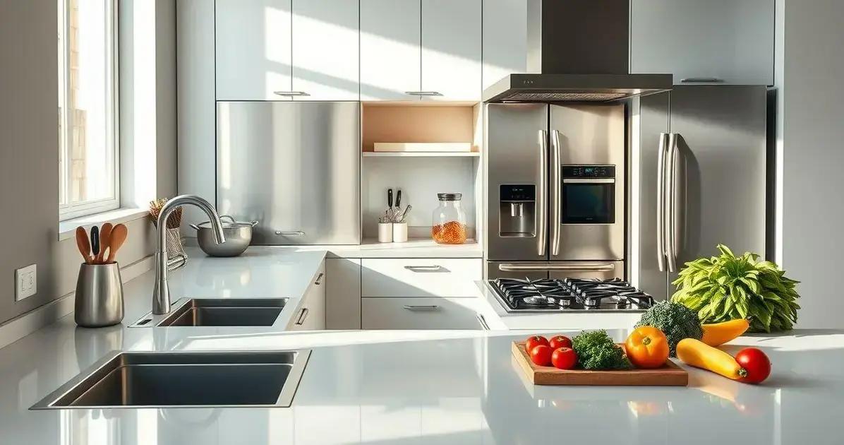 Importância triângulo de trabalho cozinha