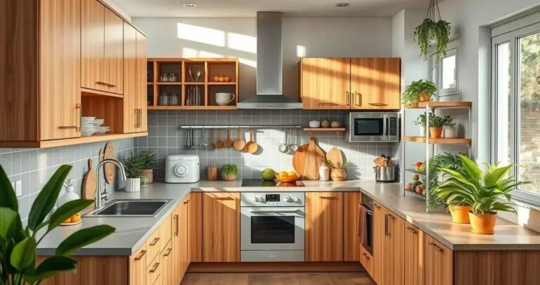 Layout de cozinha funcional