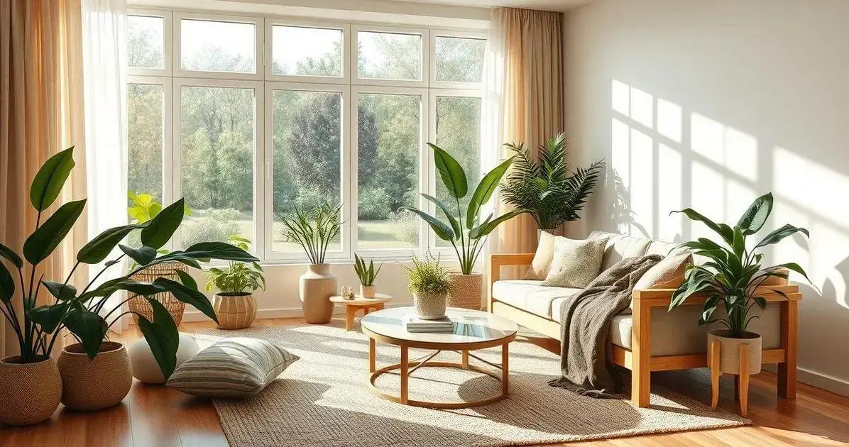 luz natural na decoração