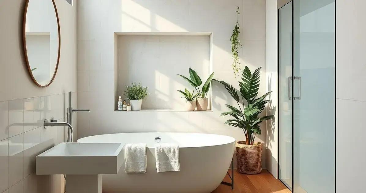 nicho para banheiro embutido