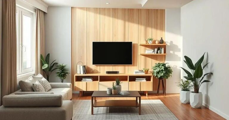 painel de tv para sala pequena