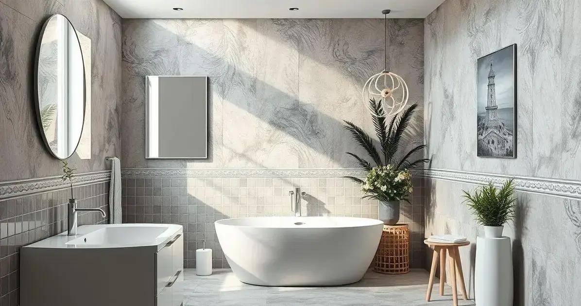 papel de parede para banheiro lavável