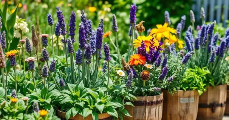 plantas medicinais para horta