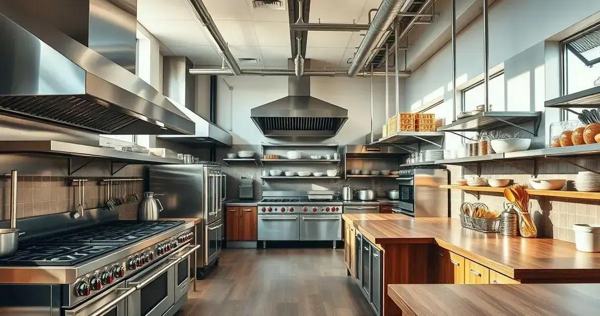 Projeto de cozinha industrial