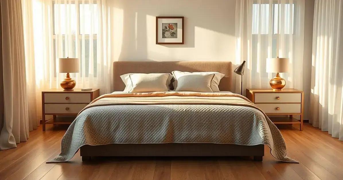 quarto de casal decorado