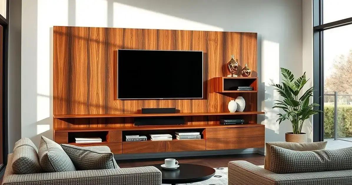 rack com painel para sala