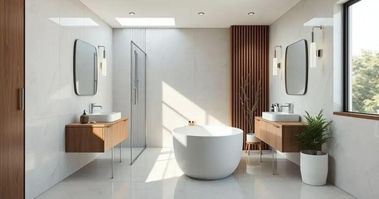 reforma de banheiro com porcelanato