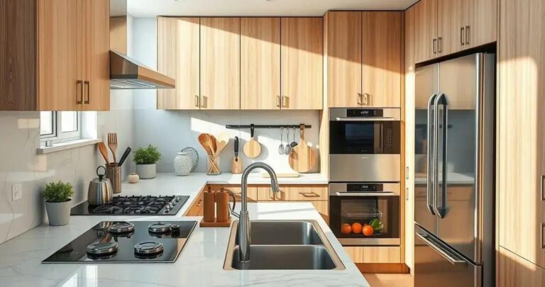 Triângulo de trabalho cozinha