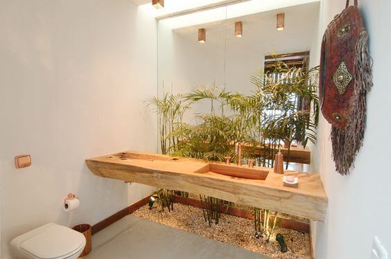 Jardim de Inverno no Banheiro - Playgrama