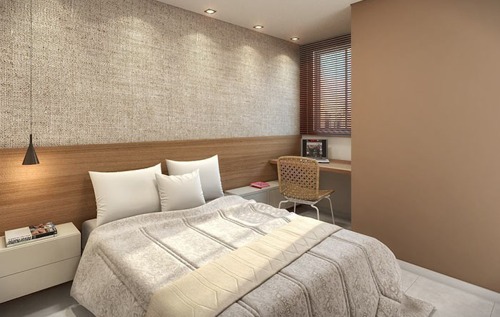 papel de parede para renovar quarto ...