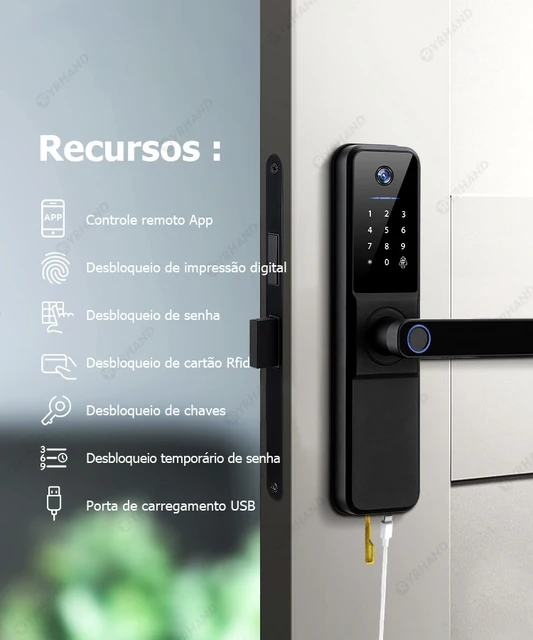 Smart Door Lock - Fingerprint Lock ...