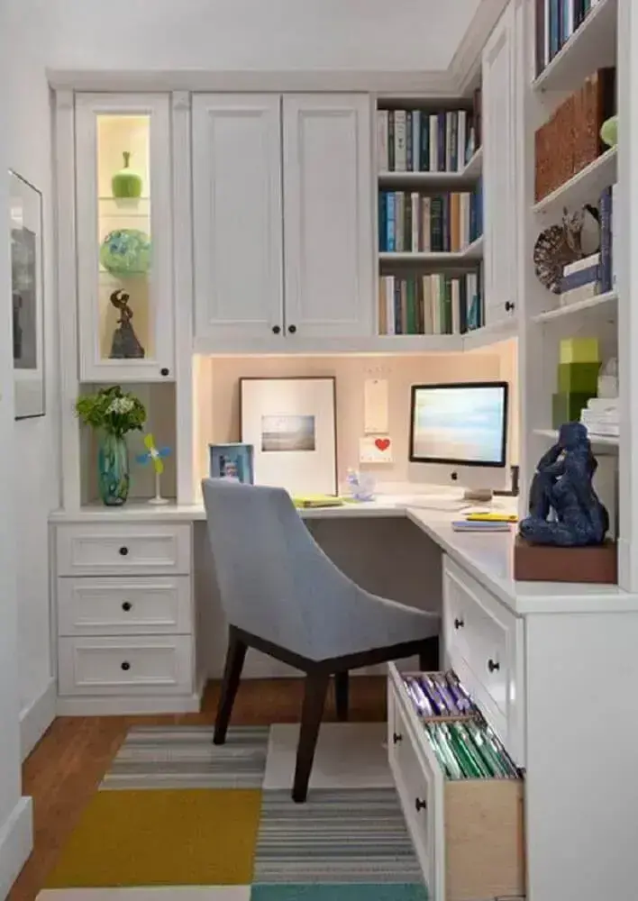 52 Modelos de Home Office Pequeno para ...