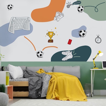 Papel de Parede Quarto Menino | Grudado