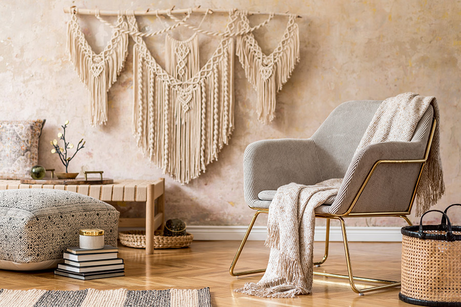 interiorismo explica el estilo boho chic