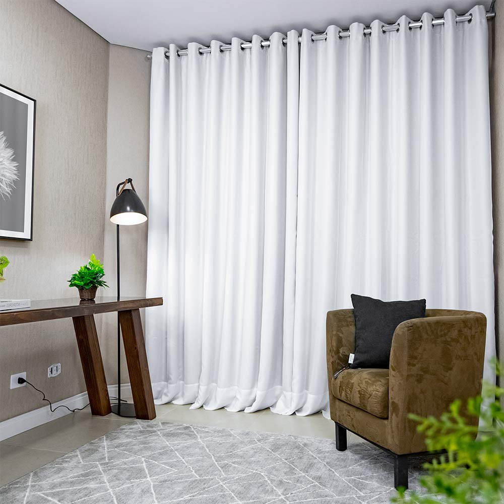 Cortina Cristal c/ Blackout separado 5 ...