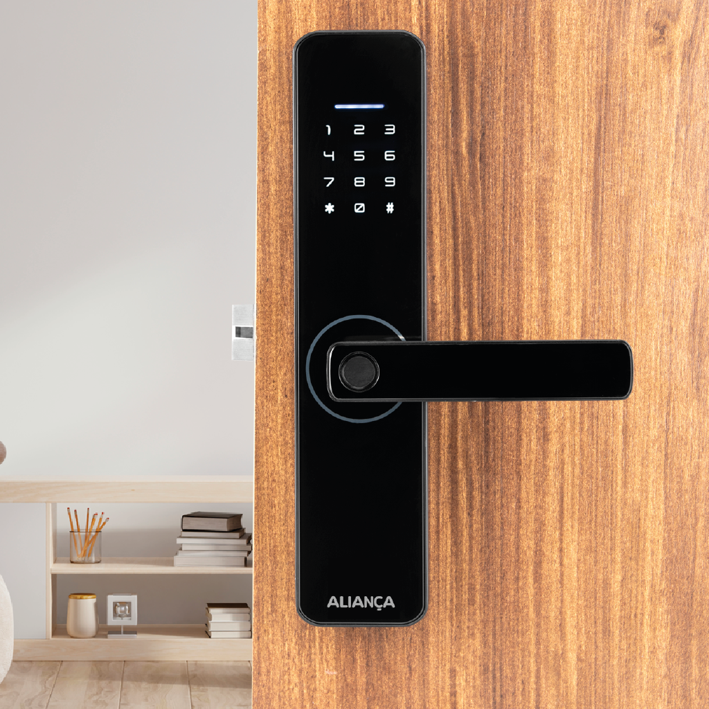 Fechadura Biométrica Digital Titan Aliança