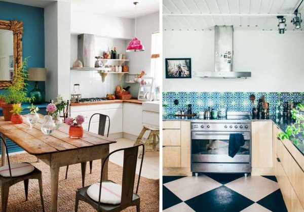 estilo Boho na decoração da Cozinha ...