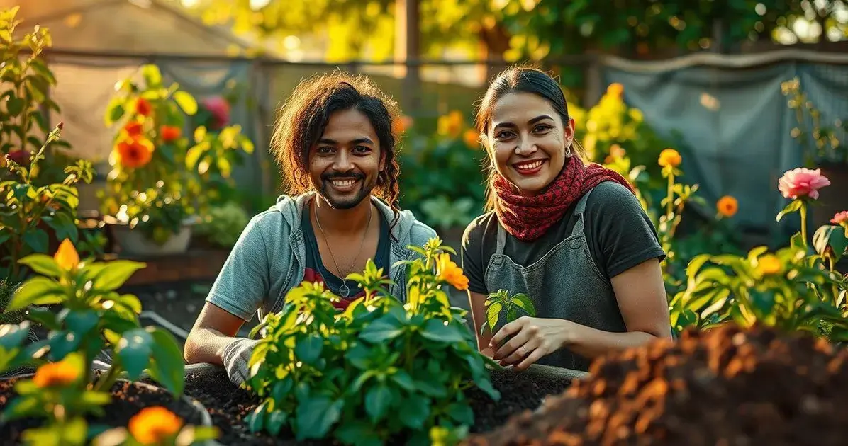 adubo orgânico para horta