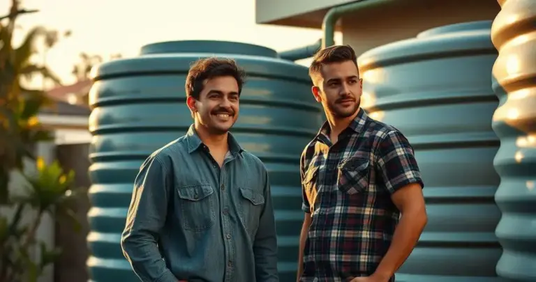 caixa d'água ideal para residencia