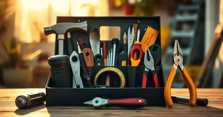 caixa de ferramentas completa para casa