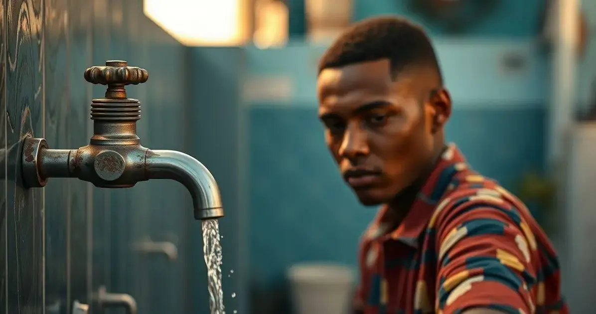 como consertar vazamento torneira