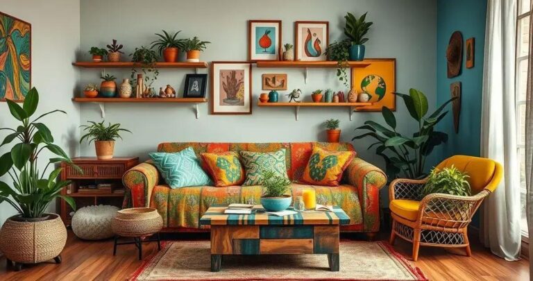 como decorar a sala gastando pouco