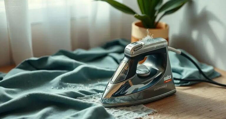 como limpar o ferro de passar