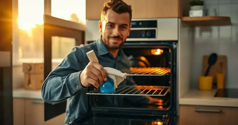 como limpar o forno elétrico