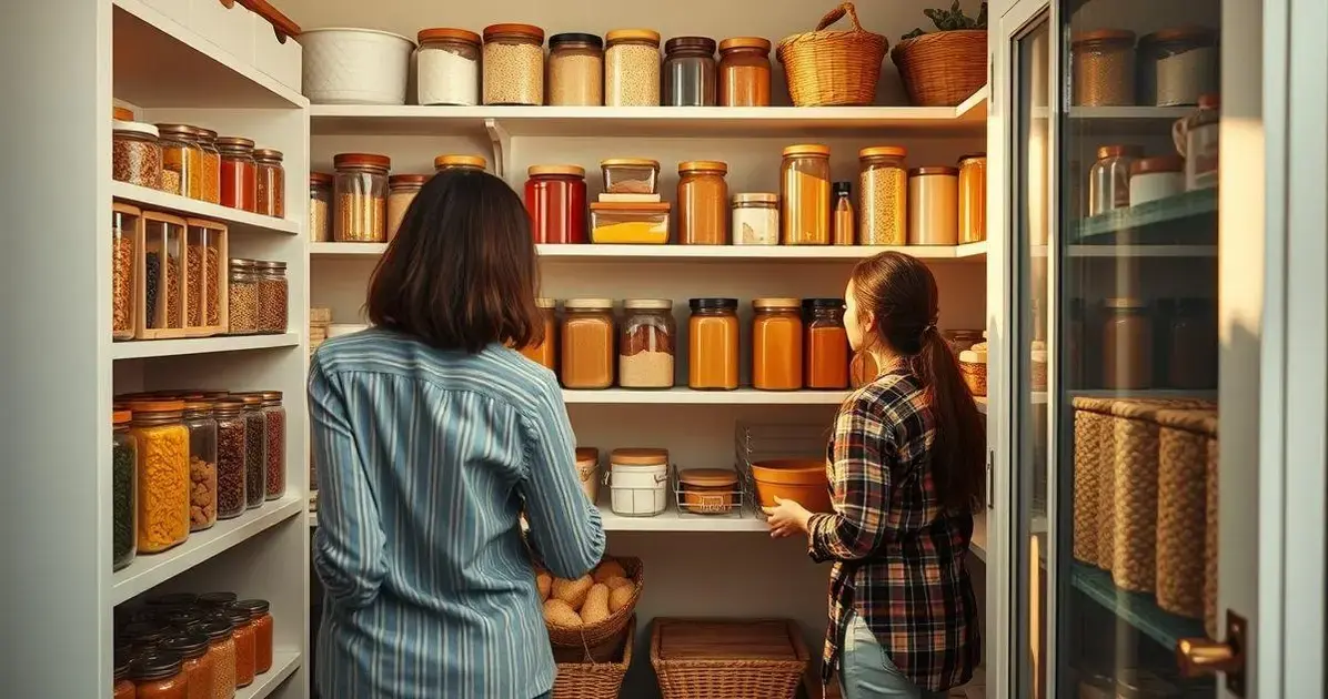 como organizar a despensa
