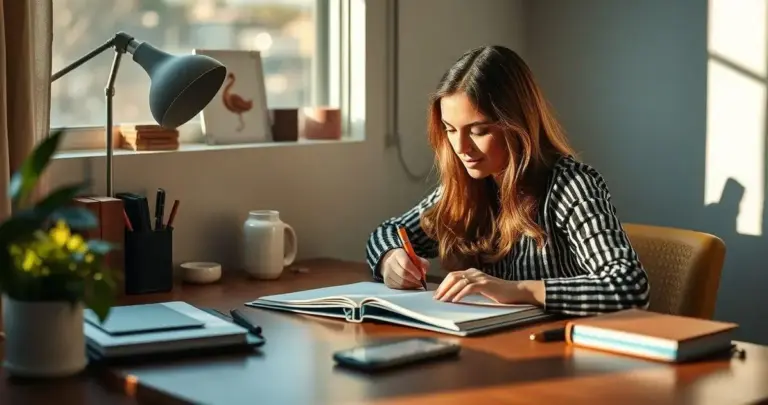 como organizar escrivaninha