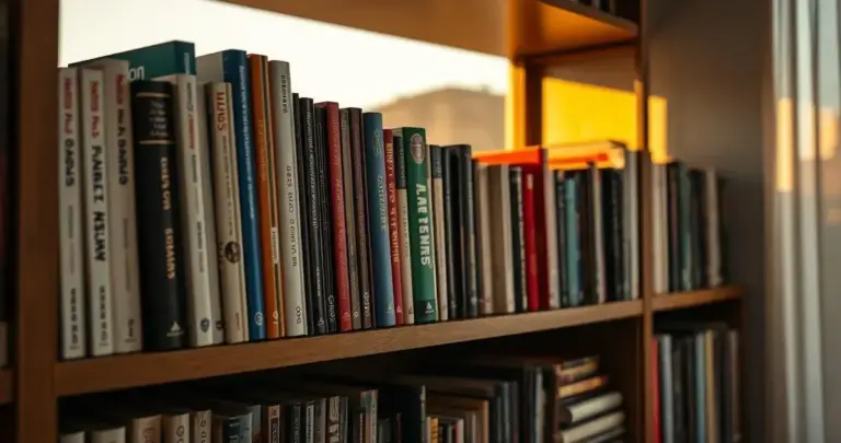 como organizar os livros na estante