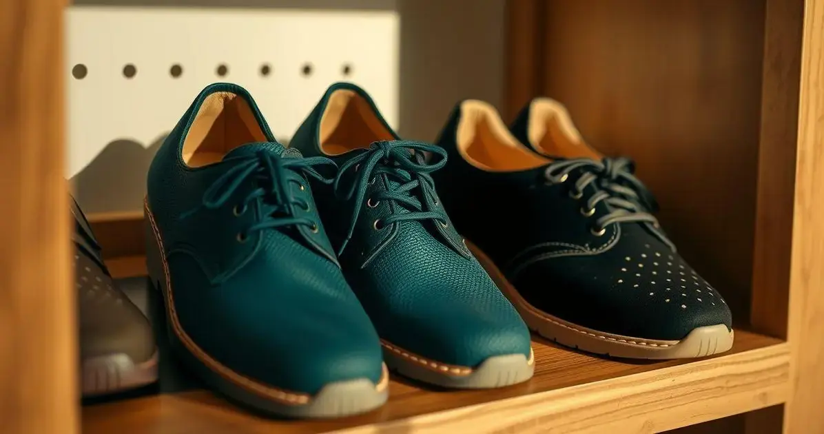 como organizar os sapatos