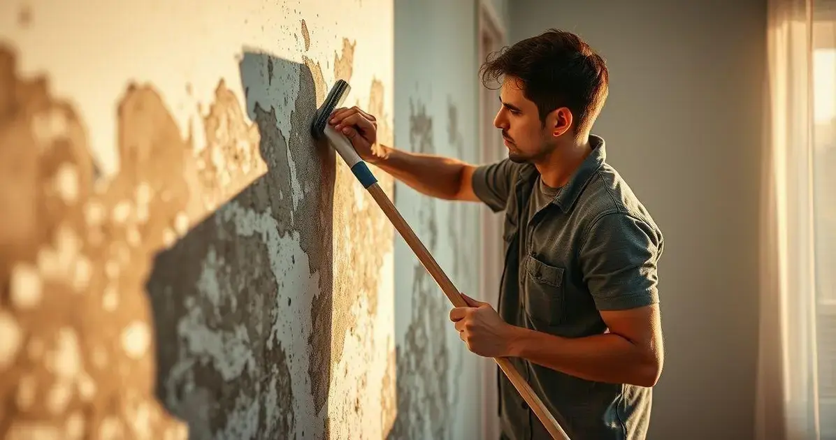 como tirar mofo da parede