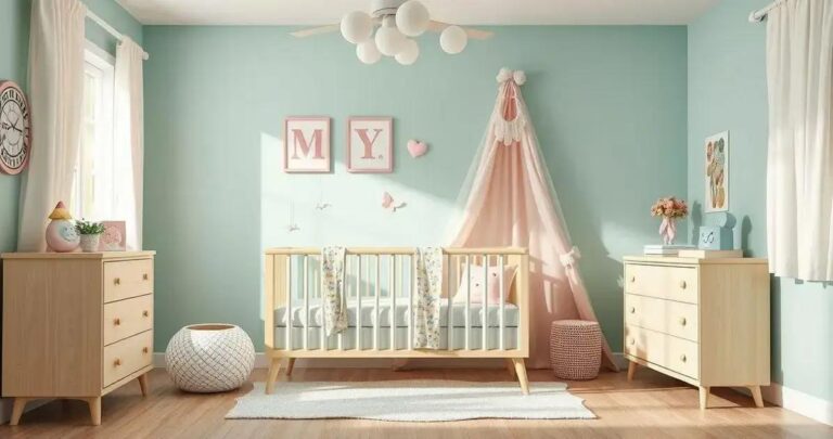 cores de tinta para quarto de bebe