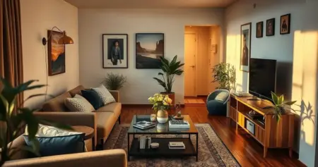 decoração de apartamento pequeno