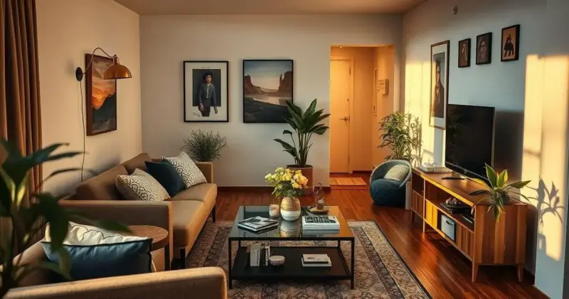 decoração de apartamento pequeno