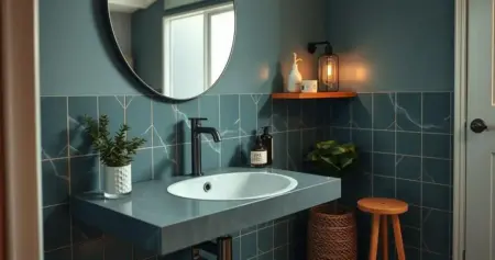 decoração de lavabo