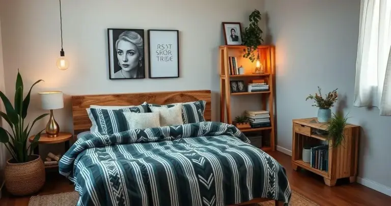 decoração de quarto com pallet