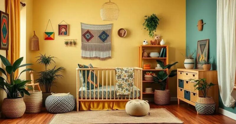 decoração de quarto de bebê