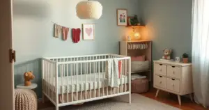 decoração de quarto de bebê menina
