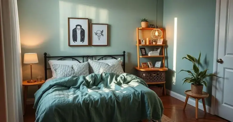 decoração de quarto pequeno feminino